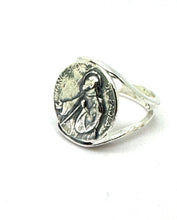 Cargar imagen en el visor de la galería, Anello San Francesco Da Paola in argento 925 Cod. 980