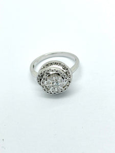 Anello da Donna Alchimie in Oro Bianco e Diamanti taglio Brillante ct.0,60 codice 71023