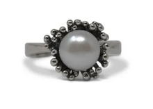 Cargar imagen en el visor de la galería, Anello da donna in argento 925 Maestro Riverso Abissi AnABS06/P