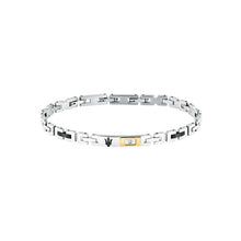 Load image into Gallery viewer, Bracciale da Uomo in acciaio Marerati Diamonds JM125ATY25