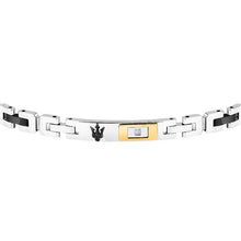 Load image into Gallery viewer, Bracciale da Uomo in acciaio Marerati Diamonds JM125ATY25