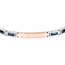Load image into Gallery viewer, Bracciale da uomo in acciaio e ceramica Maserati JM226ATZ80