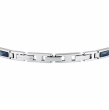 Load image into Gallery viewer, Bracciale da uomo in acciaio e ceramica Maserati JM226ATZ80