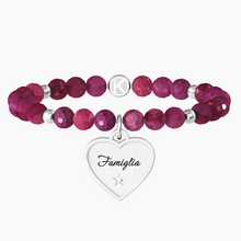 Carica l'immagine nel visualizzatore di Gallery, Bracciale Da Donna Con Agata Fucsia Kidult 732152