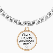 Carica l'immagine nel visualizzatore di Gallery, Bracciale Da Donna In Acciaio "Comfort Fit" Kidult 731993