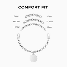 Carica l'immagine nel visualizzatore di Gallery, Bracciale Da Donna In Acciaio "Comfort Fit" Kidult 731993