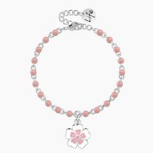 Cargar imagen en el visor de la galería, Pulsera De Acero Con Colgante Flor Kidult 731834