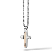 Carica l'immagine nel visualizzatore di Gallery, Collana da uomo in acciaio Comete Elegant UGL 701