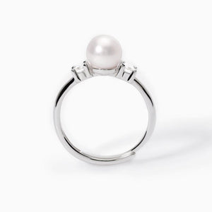 Anello da donna in argento con perla Mabina Mon chéri 523283