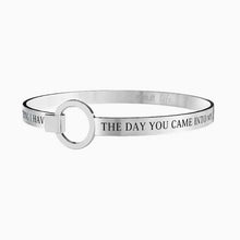 Carica l'immagine nel visualizzatore di Gallery, Bracciale da donna in acciaio The day you came into my life... Kidult 731291