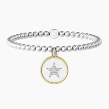 Load image into Gallery viewer, Women's steel bracelet with round pendant spheres Figlia Kidult 731928