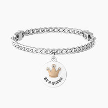 Cargar imagen en el visor de la galería, Pulsera de mujer Kidult 731970 de acero con colgante redondo "comfort fit"