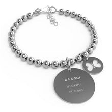 Load image into Gallery viewer, Women's bracelet 10 Good Resolutions ''From today together we fly'' B4876