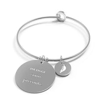 Load image into Gallery viewer, Women's bracelet 10 Good Resolutions bangle ''From today I'm spicy'' B4998