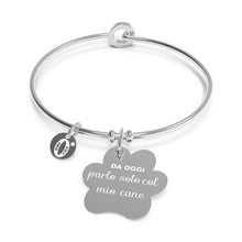 Load image into Gallery viewer, Women's bracelet 10 Good Resolutions bangle ''From today I only talk to my dog'' B5018