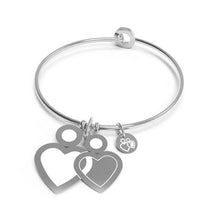 Cargar imagen en el visor de la galería, Pulsera de mujer Brazalete 10 Buenas Resoluciones ''Desde hoy más que ayer menos que mañana'' B5035