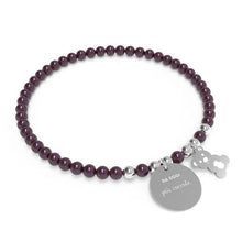Load image into Gallery viewer, Women's bracelet 10 Good Resolutions ''From today more cuddles'' B5111/BU