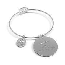 Load image into Gallery viewer, Women's bracelet 10 Good Resolutions bangle ''From today friends more than before'' B5148