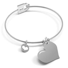 Carica l'immagine nel visualizzatore di Gallery, Bracciale da donna 10 Buoni Propositi bangle ''Da oggi più tempo per noi'' B5161