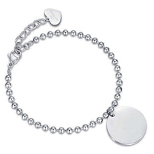 Carica l'immagine nel visualizzatore di Gallery, Bracciale da donna Luca Barra Con piastrina per incisioni BK2122