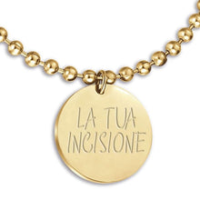 Carica l'immagine nel visualizzatore di Gallery, Bracciale da donna Luca Barra Con piastrina per incisioni BK2123