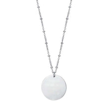 Load image into Gallery viewer, Luca Barra women's necklace With engraving plate CK1568