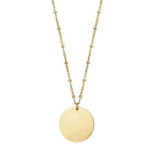 Load image into Gallery viewer, Luca Barra women's necklace With engraving plate CK1569