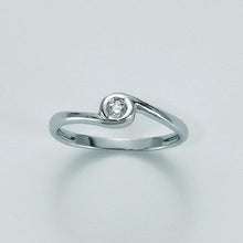Carica l'immagine nel visualizzatore di Gallery, Anello Da Donna Miluna Solitario con Diamante LID2300-007