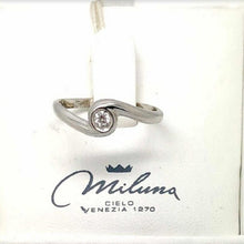 Carica l'immagine nel visualizzatore di Gallery, Anello Da Donna Miluna Solitario con Diamante LID2300-007