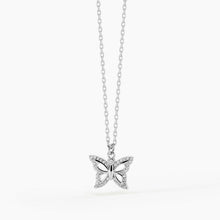 Carica l&#39;immagine nel visualizzatore di Gallery, Collana da donna in argento con ciondolo a forma di farfalla SPRING LIFE Mabina 553403
