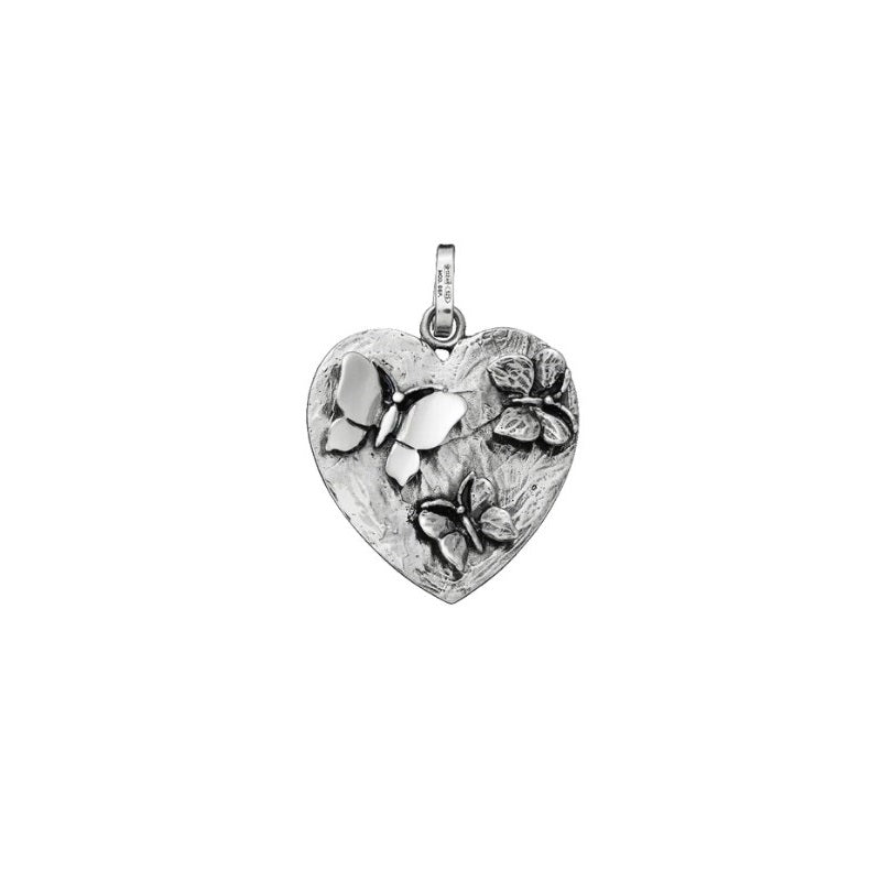 Charm in Argento 925 Farfalle nel Cuore Giovanni Raspini 06958