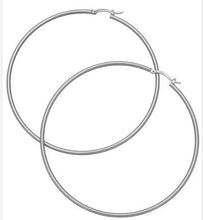 Cargar imagen en el visor de la galería, Pendientes de mujer en plata 925 círculo Giovanni Raspini 07781
