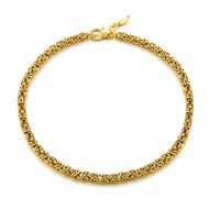 Collana da donna in Argento 925 dotato bizantina piccola Giovanni Raspini 08155