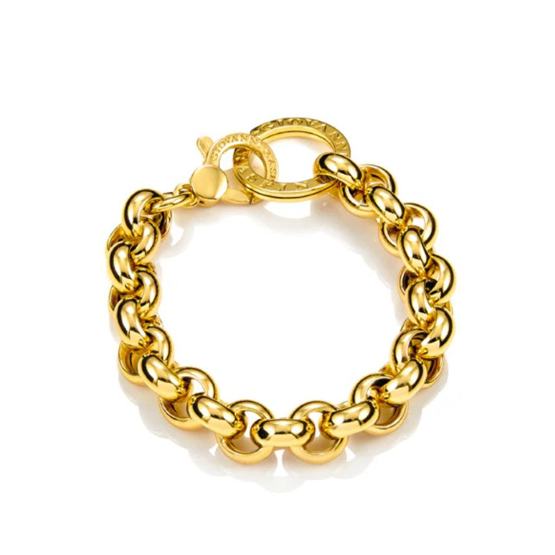 Bracciale da donna in Argento 925 dotato rolò gigante Giovanni Raspini 08159