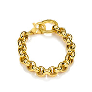 Bracciale da donna in Argento 925 dotato rolò gigante Giovanni Raspini 08159