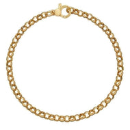 Bracciale da donna Giovanni Raspini in argento dorato catena rolò 08558
