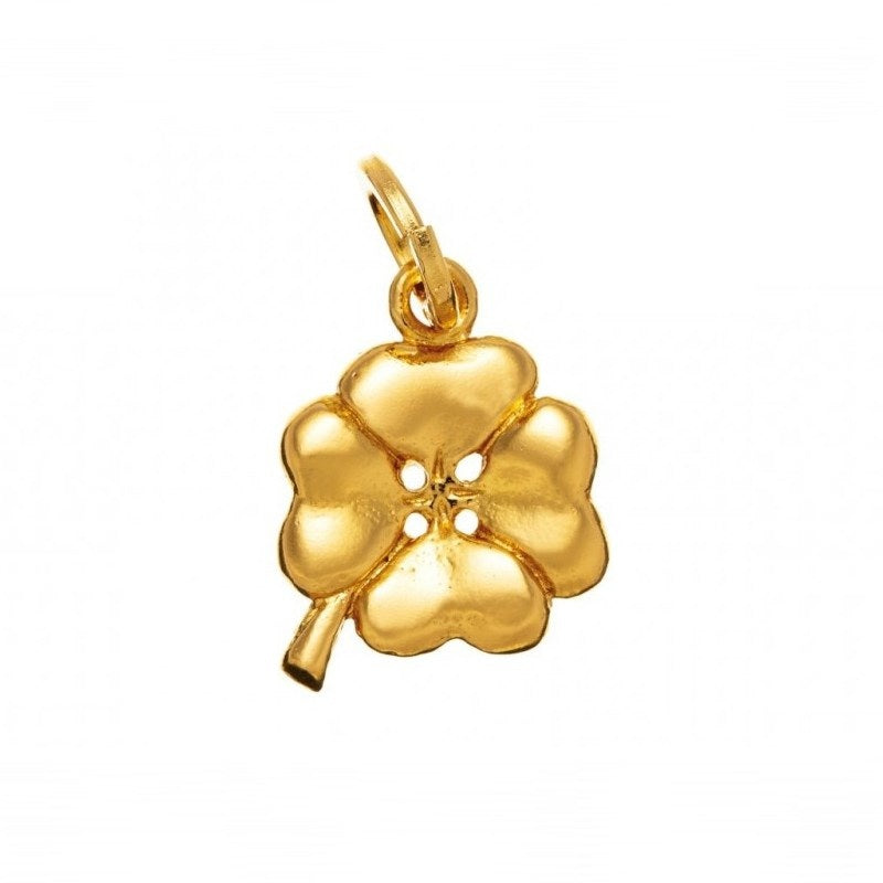 Charm in Argento 925 dorato Quadrifoglio Giovanni Raspini 08581