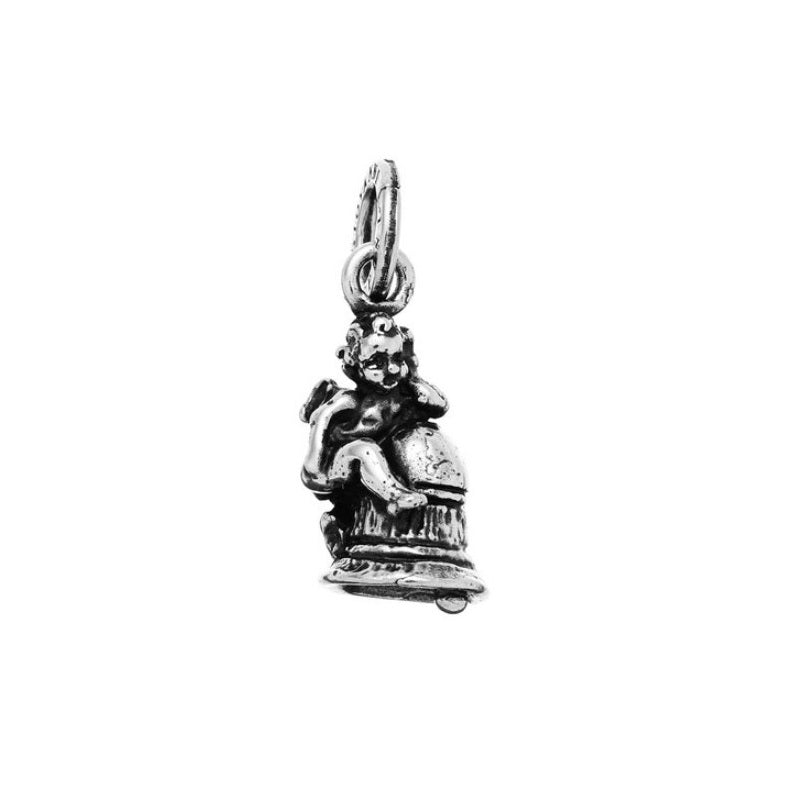 Charm in Argento 925 Campana Con Puttino Giovanni Raspini 08646