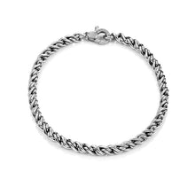 Carica l&#39;immagine nel visualizzatore di Gallery, Bracciale Da Uomo in Argento 925 treccia Giovanni Raspini 09321L
