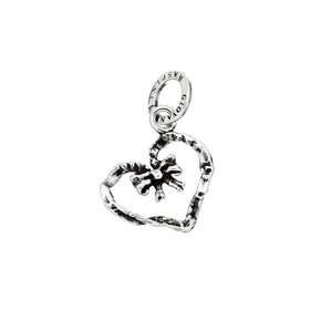 Charm in Argento 925 Cuore Fiocco Giovanni Raspini 09464