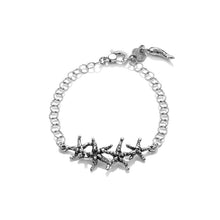 Load image into Gallery viewer, Bracciale da donna in Argento 925 Swing Stelle Marine Giovanni Raspini 09550
