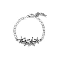 Bracciale da donna in Argento 925 Swing Stelle Marine Giovanni Raspini 09550