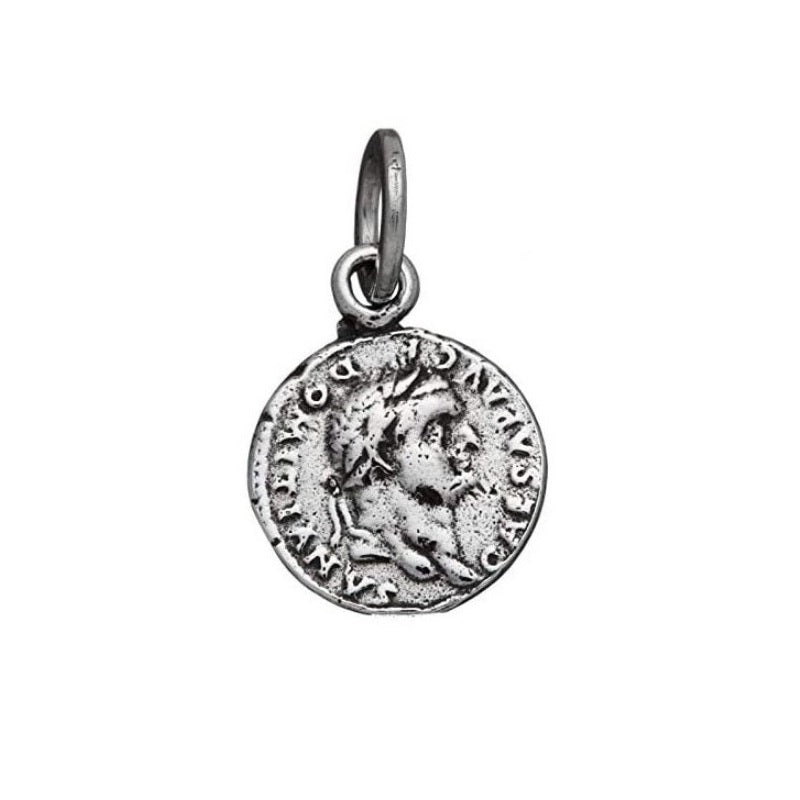 Charm in Argento 925 Moneta Lupa Giovanni Raspini 09625