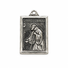Carica l'immagine nel visualizzatore di Gallery, Medaglia San Francesco di Paola in argento 925 millesimi Cod FDA70009
