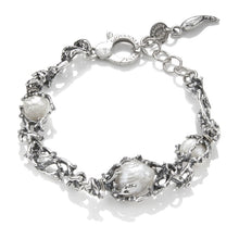 Load image into Gallery viewer, Women&#39;s bracelet in 925 South Sea Silver Piccolo Giovanni Raspini 10227
