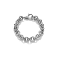 Bracciale da donna in Argento 925 rolò martellato Giovanni Raspini 10509