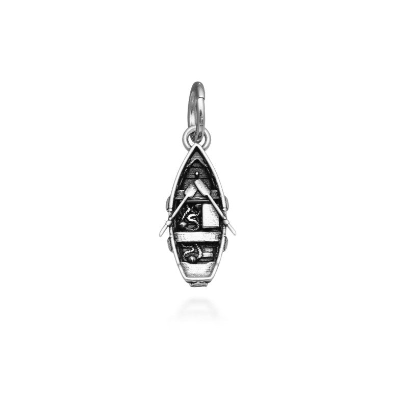Charm in Argento 925 Barca A Remi Giovanni Raspini 10513
