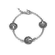 Carica l&#39;immagine nel visualizzatore di Gallery, Bracciale da donna in Argento 925 Albero Della Vita Giovanni Raspini 10602
