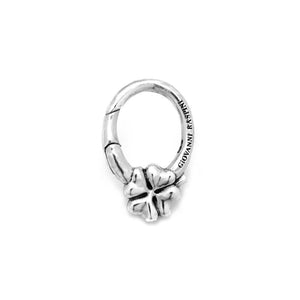 925 Silver Four-Leaf Clover Key Ring Giovanni Raspini 11305