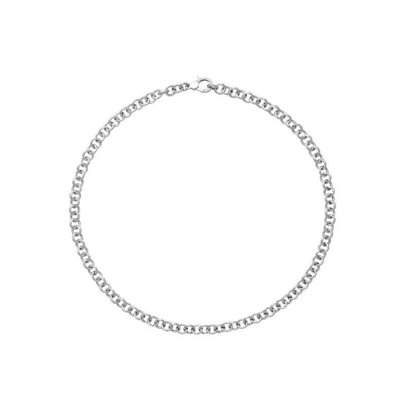 Collana Da Donna In Argento Maglia Tonda Giovanni Raspini 11604